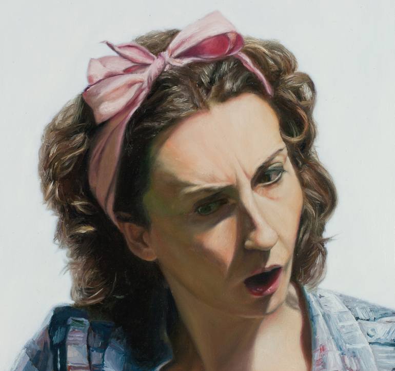 Original Figurative People Painting by Paolo Borile