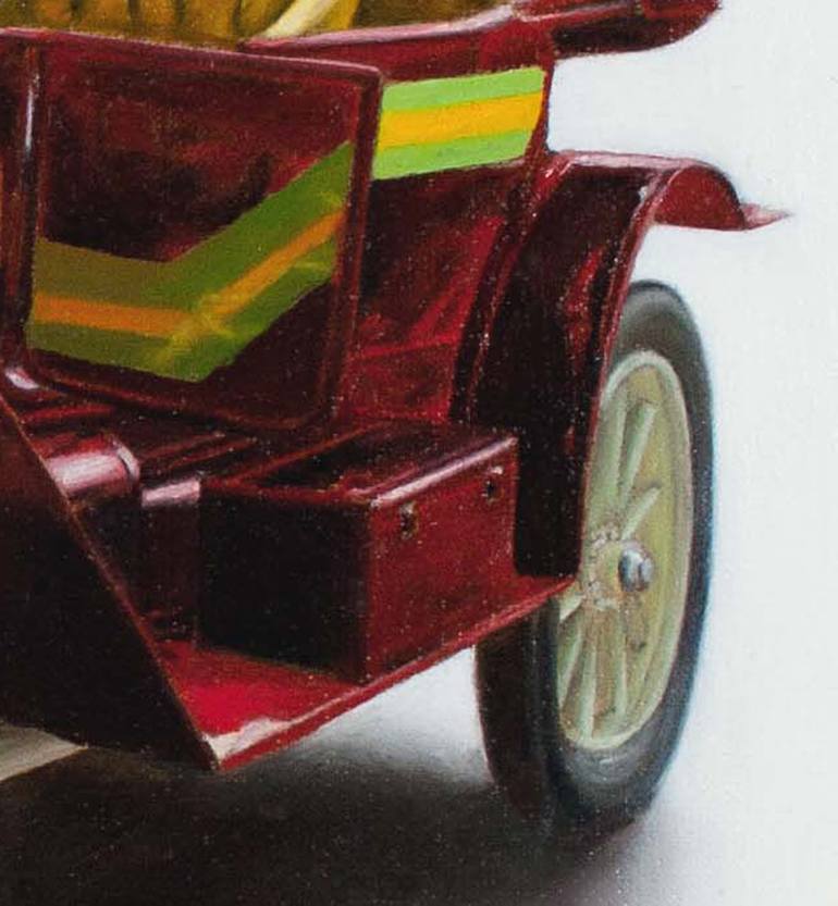 Original Figurative Car Painting by Paolo Borile