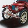 Vintage toy car - Detail
