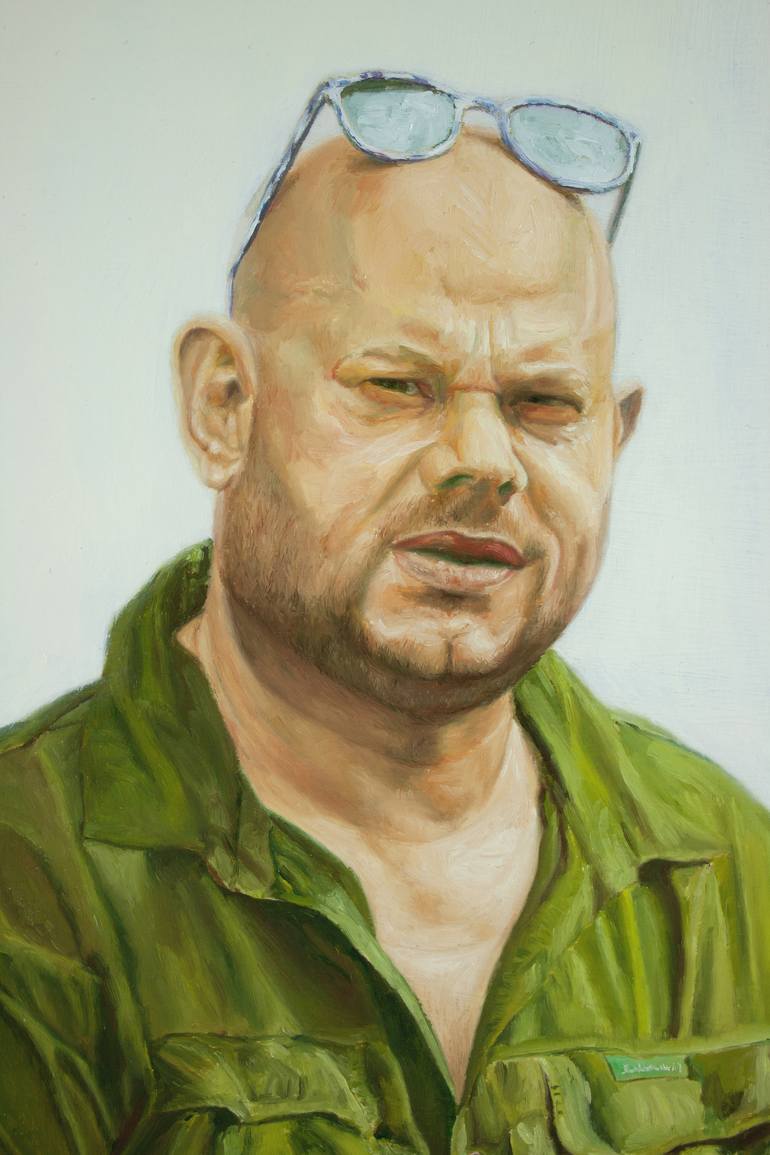 Original Portrait Painting by Paolo Borile