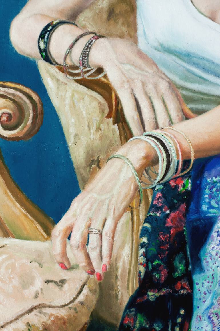 Original Figurative People Painting by Paolo Borile