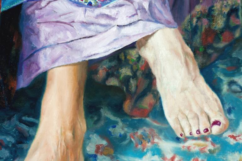 Original Figurative People Painting by Paolo Borile