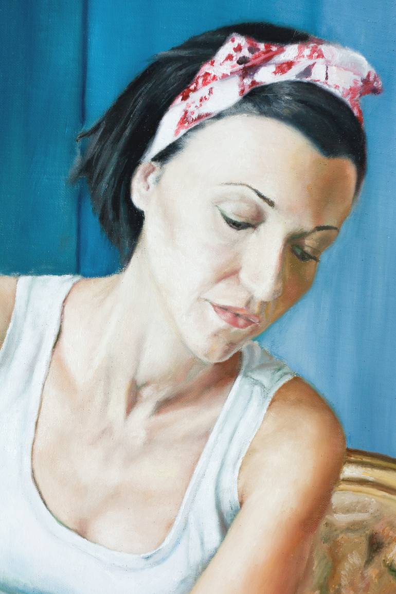 Original Figurative People Painting by Paolo Borile