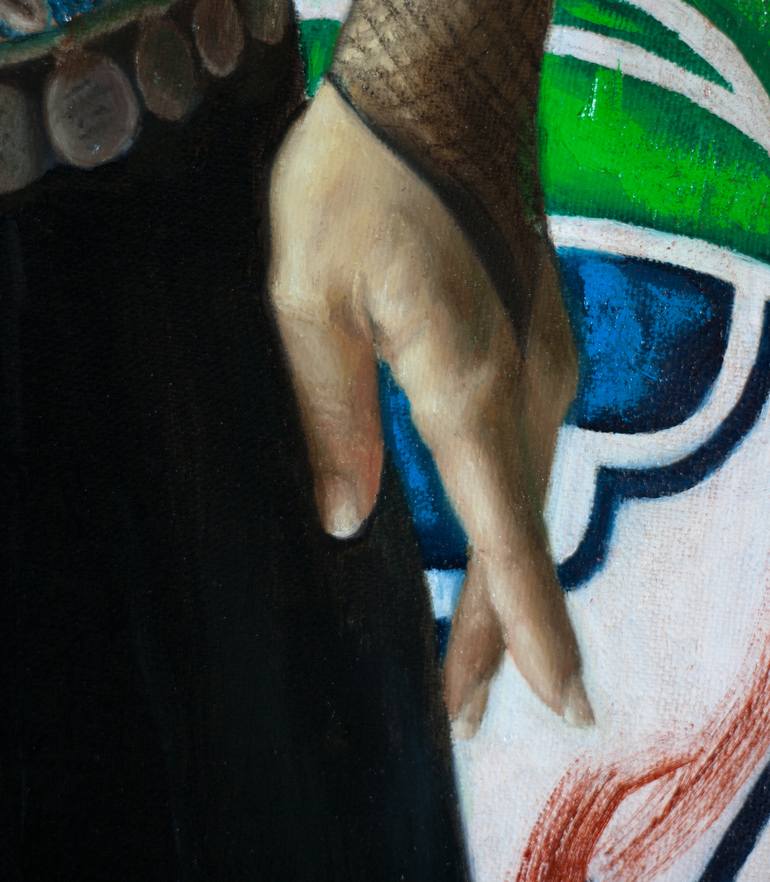 Original Figurative People Painting by Paolo Borile