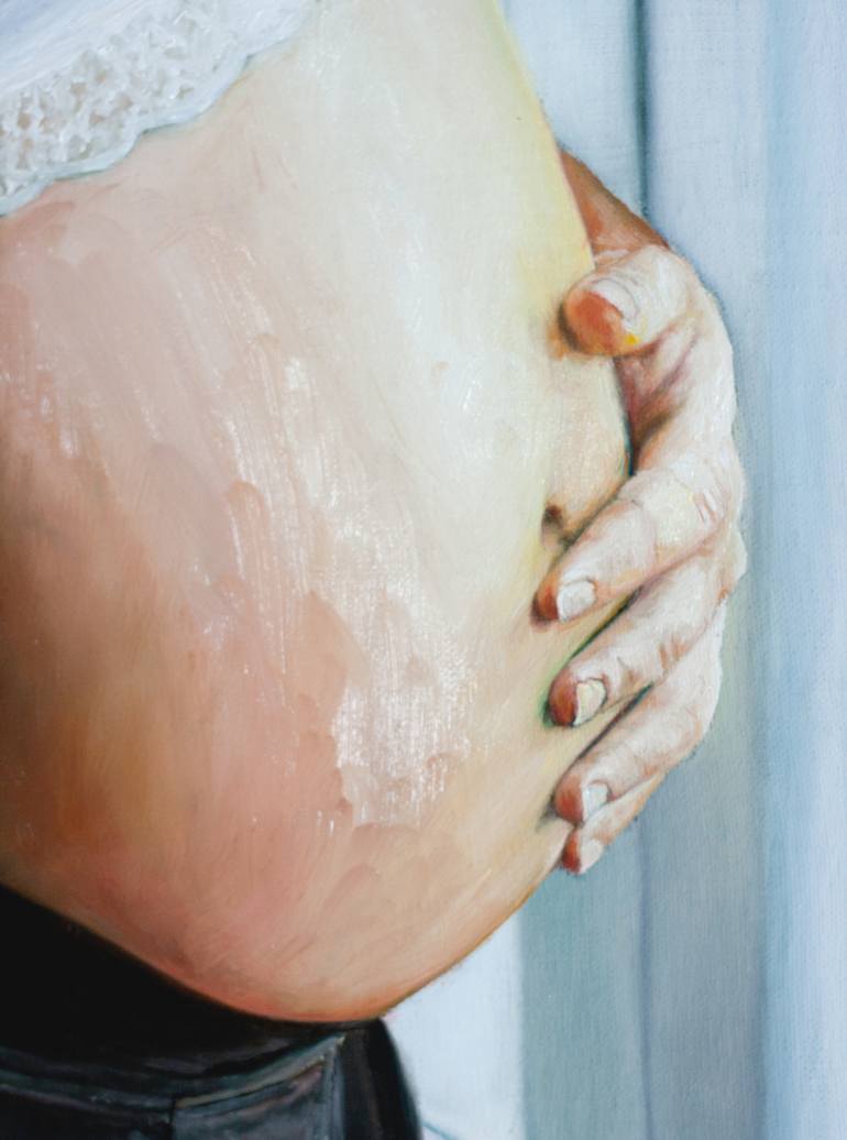 Original Figurative People Painting by Paolo Borile