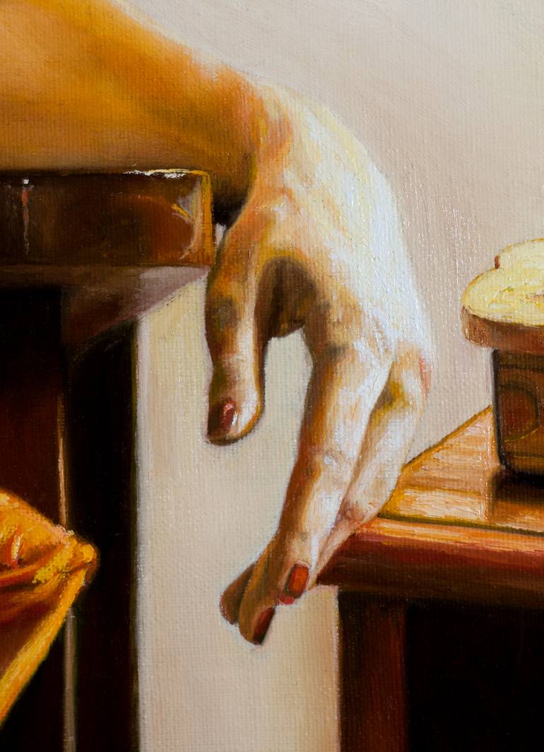 Original Figurative Women Painting by Paolo Borile