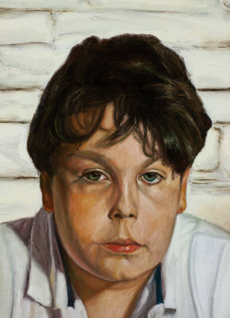 Original Figurative People Painting by Paolo Borile