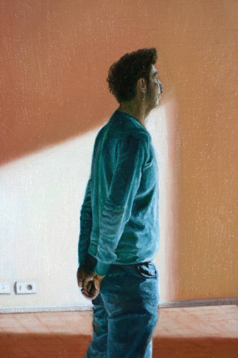 Original Figurative Interiors Painting by Paolo Borile