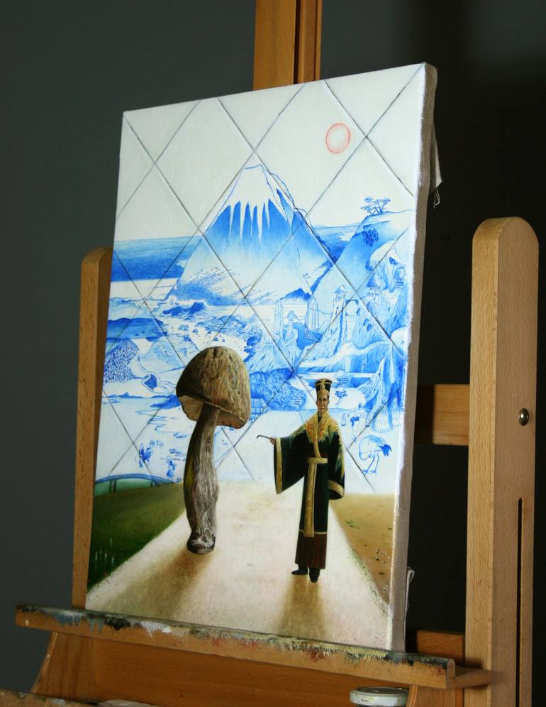 Original Figurative People Painting by Paolo Borile