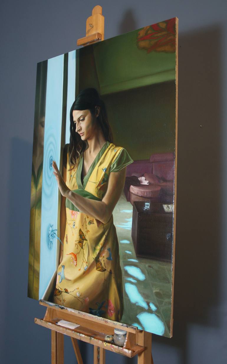 Original Figurative People Painting by Paolo Borile