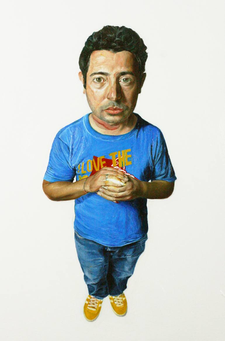 Original Figurative People Painting by Paolo Borile