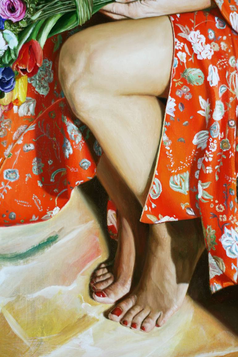 Original Figurative People Painting by Paolo Borile