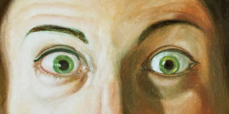 Original Figurative People Painting by Paolo Borile