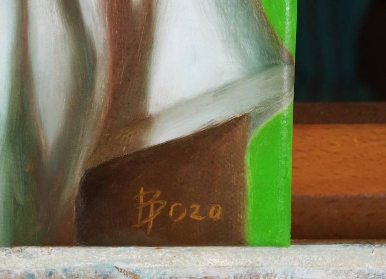 Original Figurative People Painting by Paolo Borile