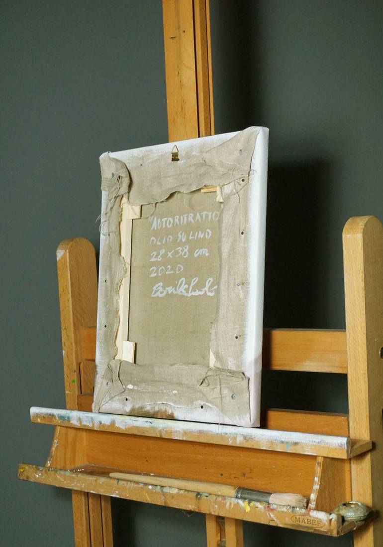 Original Expressionism People Painting by Paolo Borile