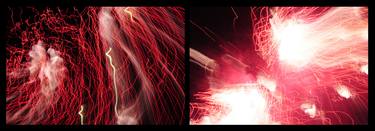 Elettrolight II_phase of formation/phase of explosion_diptych 01 thumb