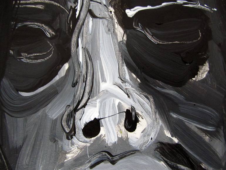 Original Expressionism Pop Culture/Celebrity Painting by Fernando Rodríguez Salas