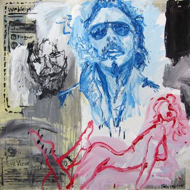 Original Abstract Expressionism Time Paintings by Fernando Rodríguez Salas