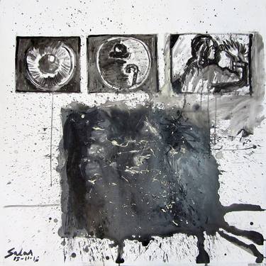 Print of Abstract Time Paintings by Fernando Rodríguez Salas