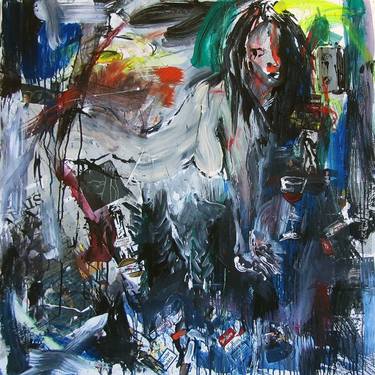 Print of Abstract Expressionism Still Life Collage by Fernando Rodríguez Salas