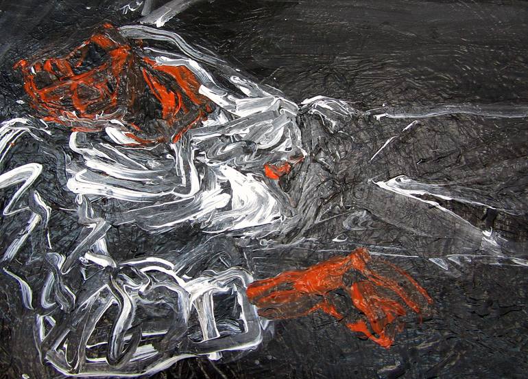 Original Conceptual Cinema Painting by Fernando Rodríguez Salas