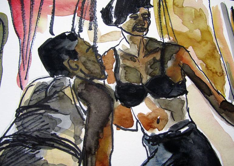 Original Expressionism Love Painting by Fernando Rodríguez Salas