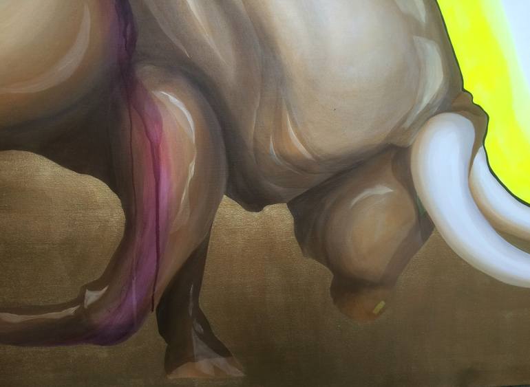 Original Figurative Animal Painting by Sarah Edwards