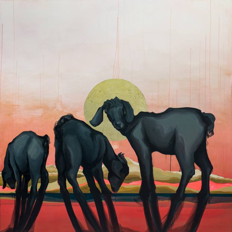 Original Fine Art Animal Paintings by Sarah Edwards
