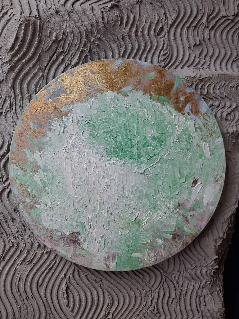 Original Impressionism Floral Painting by Liubomyr Khudiak