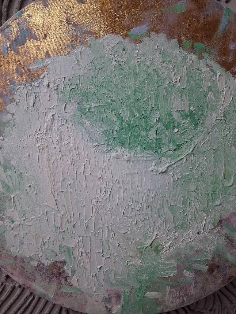 Original Impressionism Floral Painting by Liubomyr Khudiak