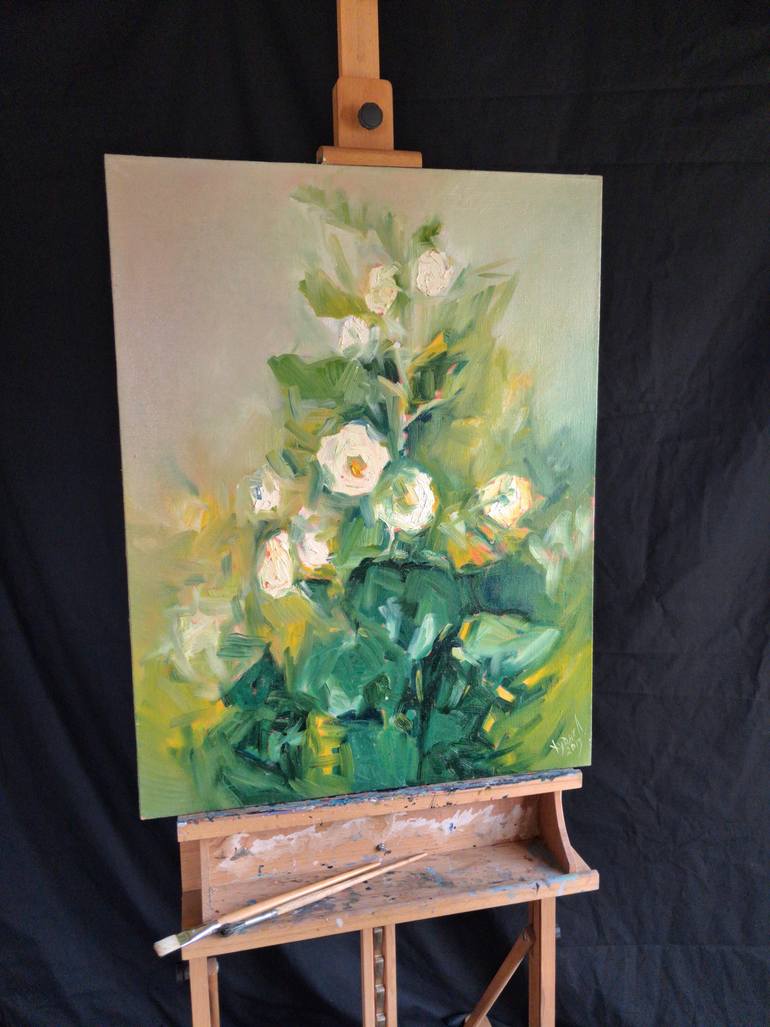 Original Other Floral Painting by Liubomyr Khudiak