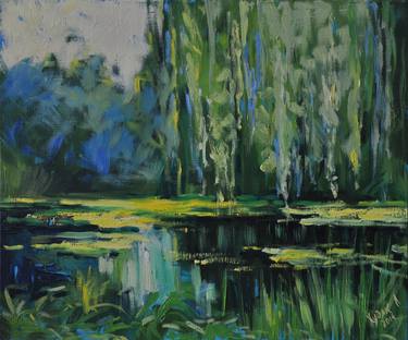 Original Impressionism Landscape Paintings by Liubomyr Khudiak