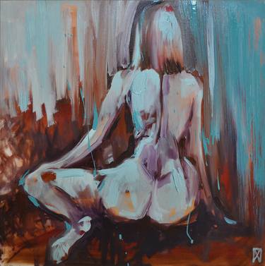 Original Nude Paintings by Liubomyr Khudiak