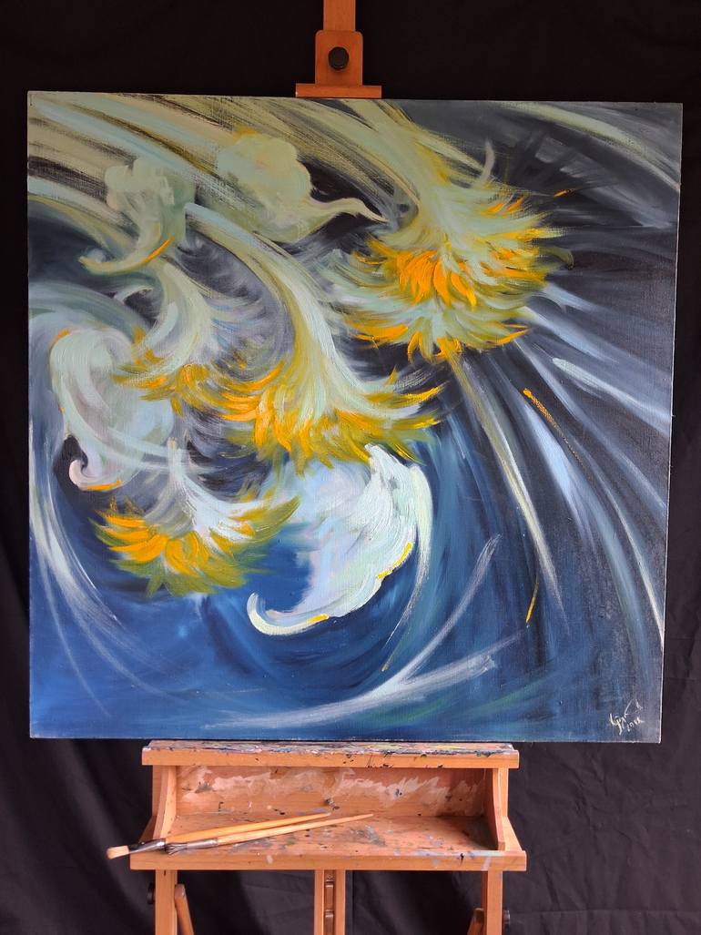 Original Other Floral Painting by Liubomyr Khudiak