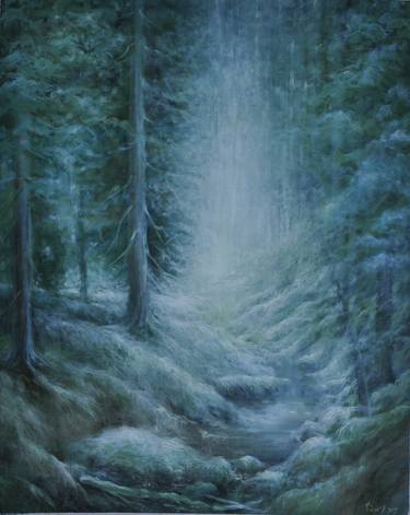 Original Fine Art Nature Paintings by Liubomyr Khudiak