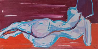 Original Fine Art Nude Paintings by Liubomyr Khudiak