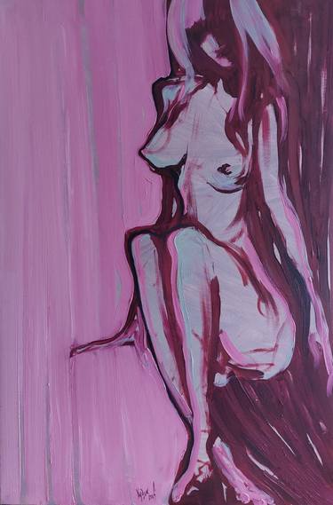 Original Erotic Paintings by Liubomyr Khudiak