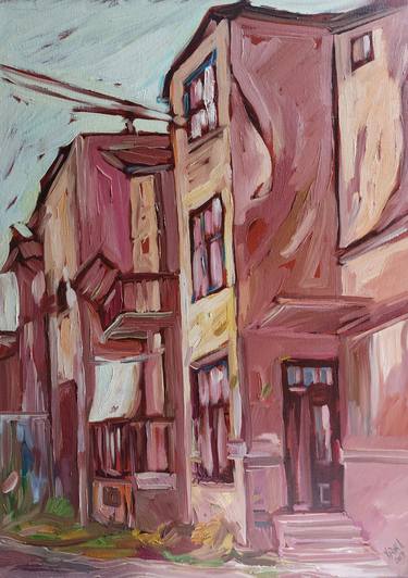 Print of Fine Art Architecture Paintings by Liubomyr Khudiak