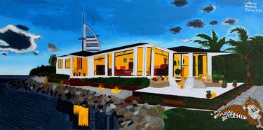 Original Realism Architecture Paintings by Guille Marto