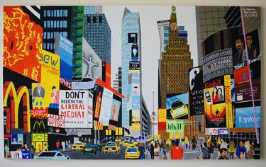 Print of Fine Art Cities Paintings by Guille Marto