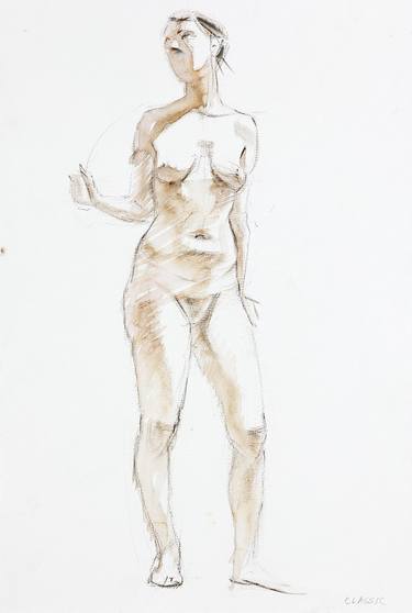 Paulius Juška "Figure Sketch IV"/ Limited Edition Print (10) thumb