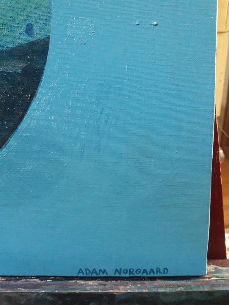 Original Conceptual Landscape Painting by Adam Norgaard