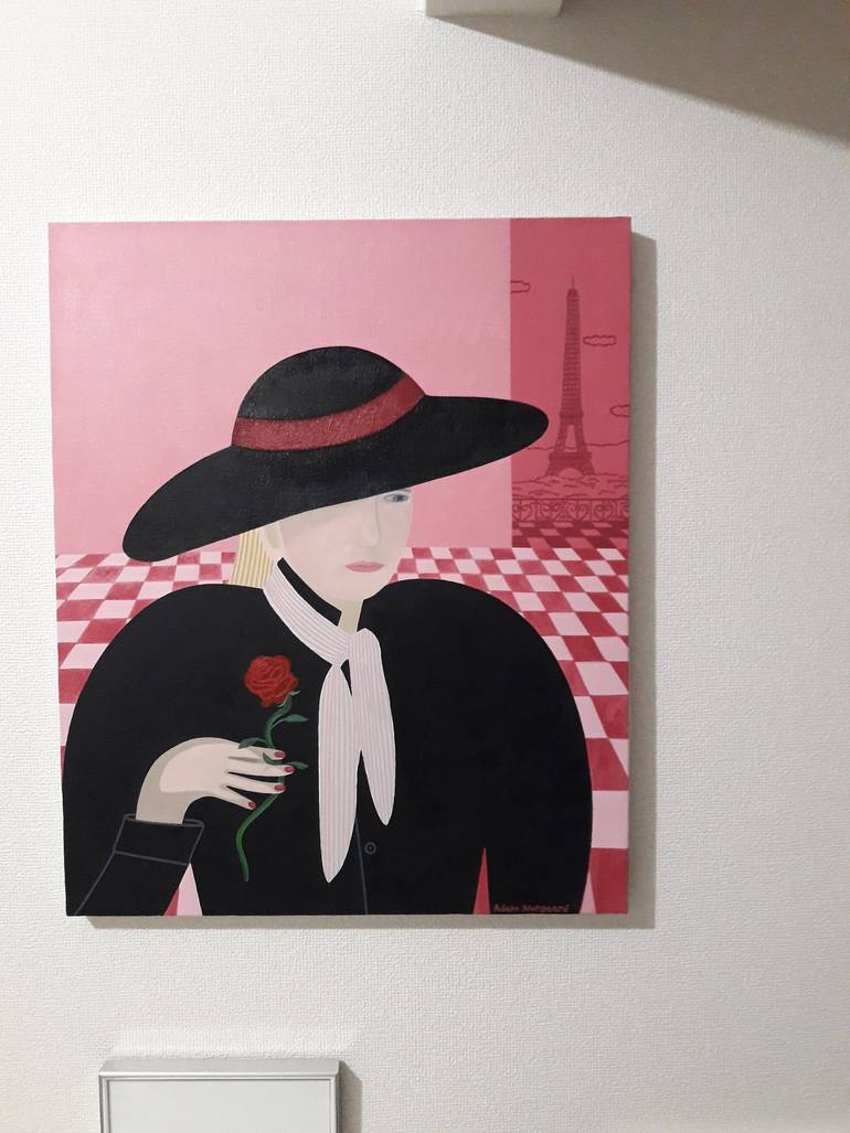 Original Portraiture People Painting by Adam Norgaard