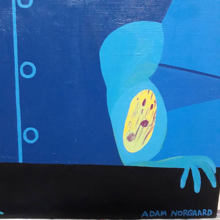 Original Portraiture People Painting by Adam Norgaard