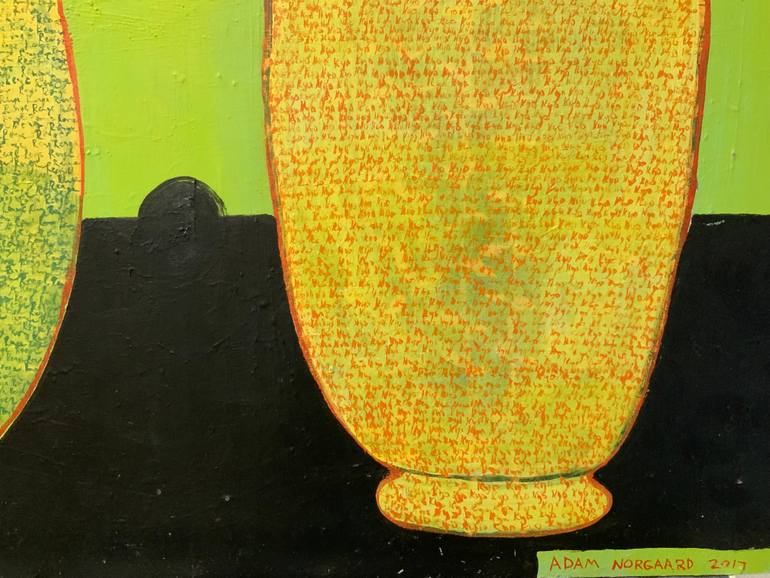 Original Conceptual Abstract Painting by Adam Norgaard