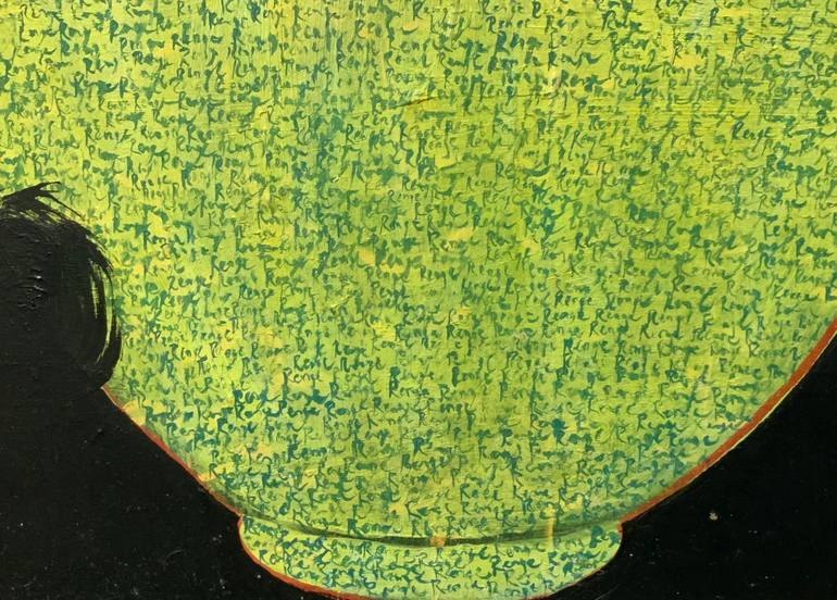 Original Conceptual Abstract Painting by Adam Norgaard