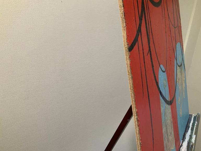 Original Conceptual Abstract Painting by Adam Norgaard