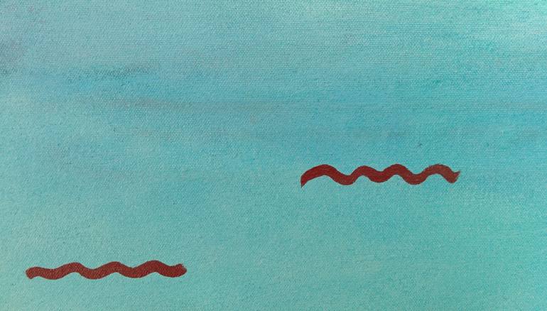 Original Surrealism Landscape Painting by Adam Norgaard