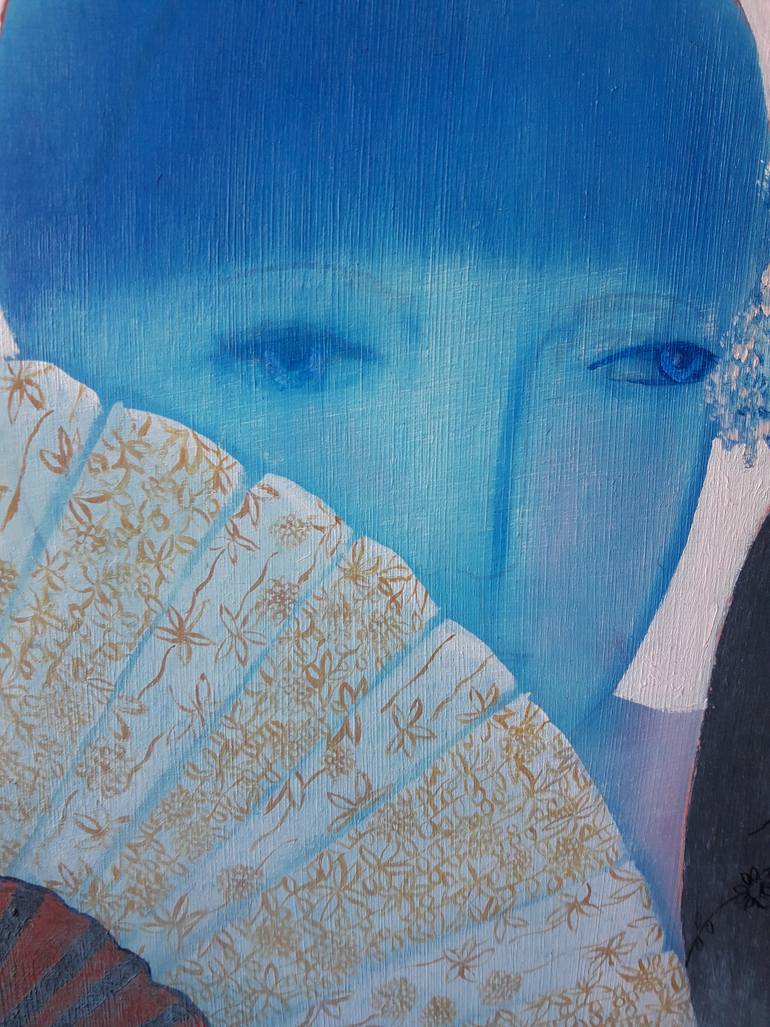 Original Conceptual People Painting by Adam Norgaard