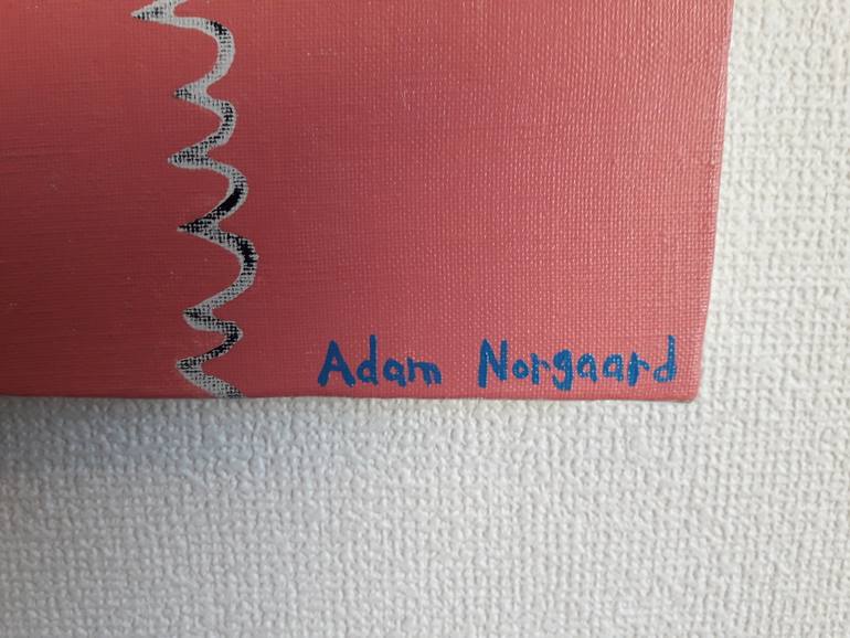 Original Abstract Expressionism Abstract Painting by Adam Norgaard
